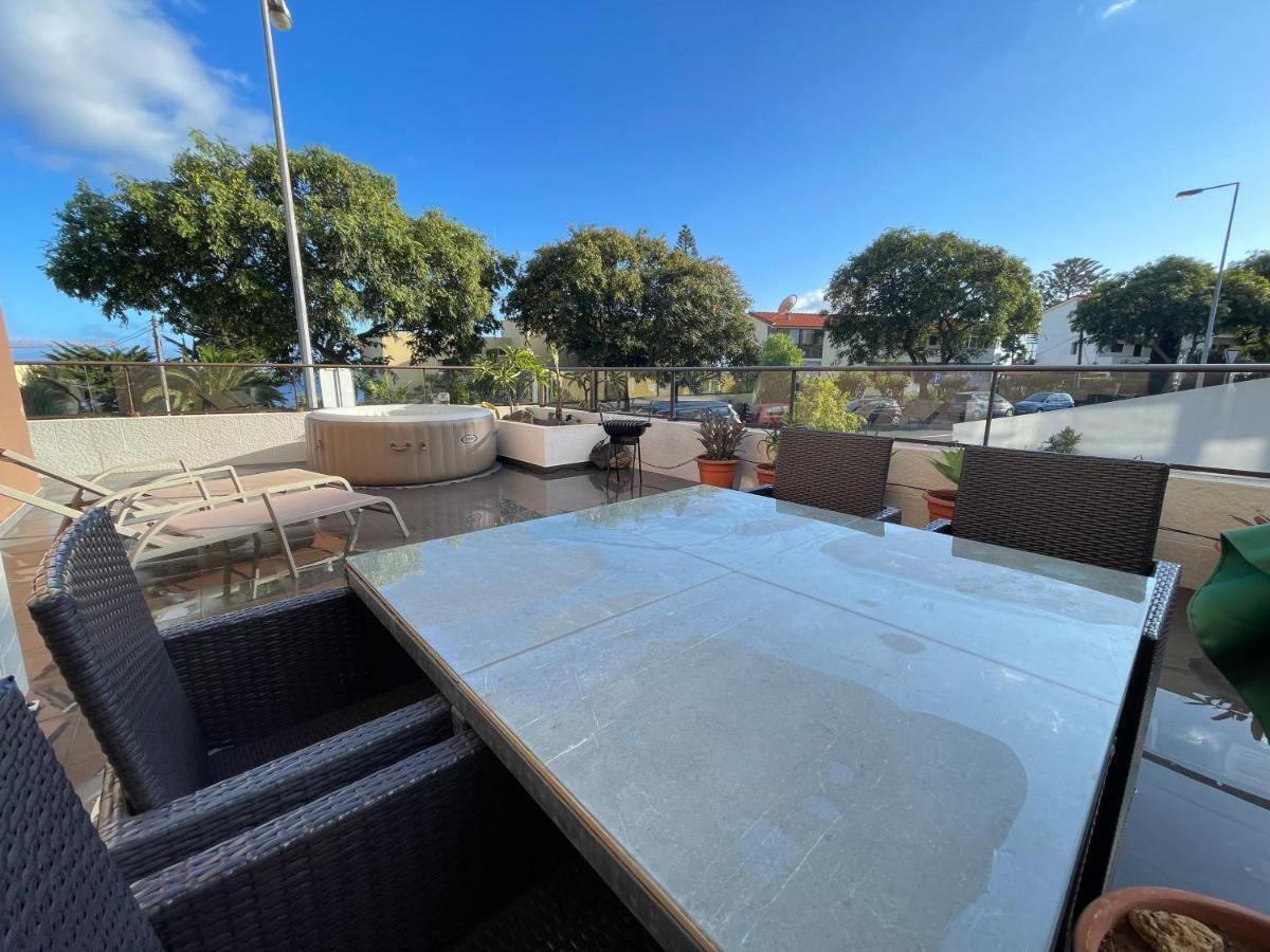 Ferienwohnung Terrace With Ocean View Caniço Exterior foto